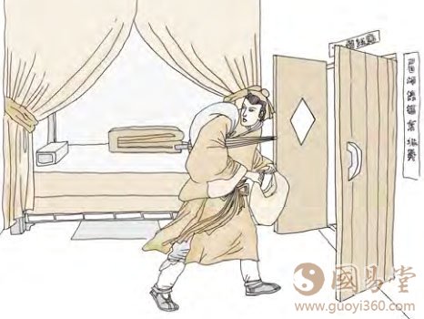 六四：入于左腹，获明夷之心，于出门庭。
